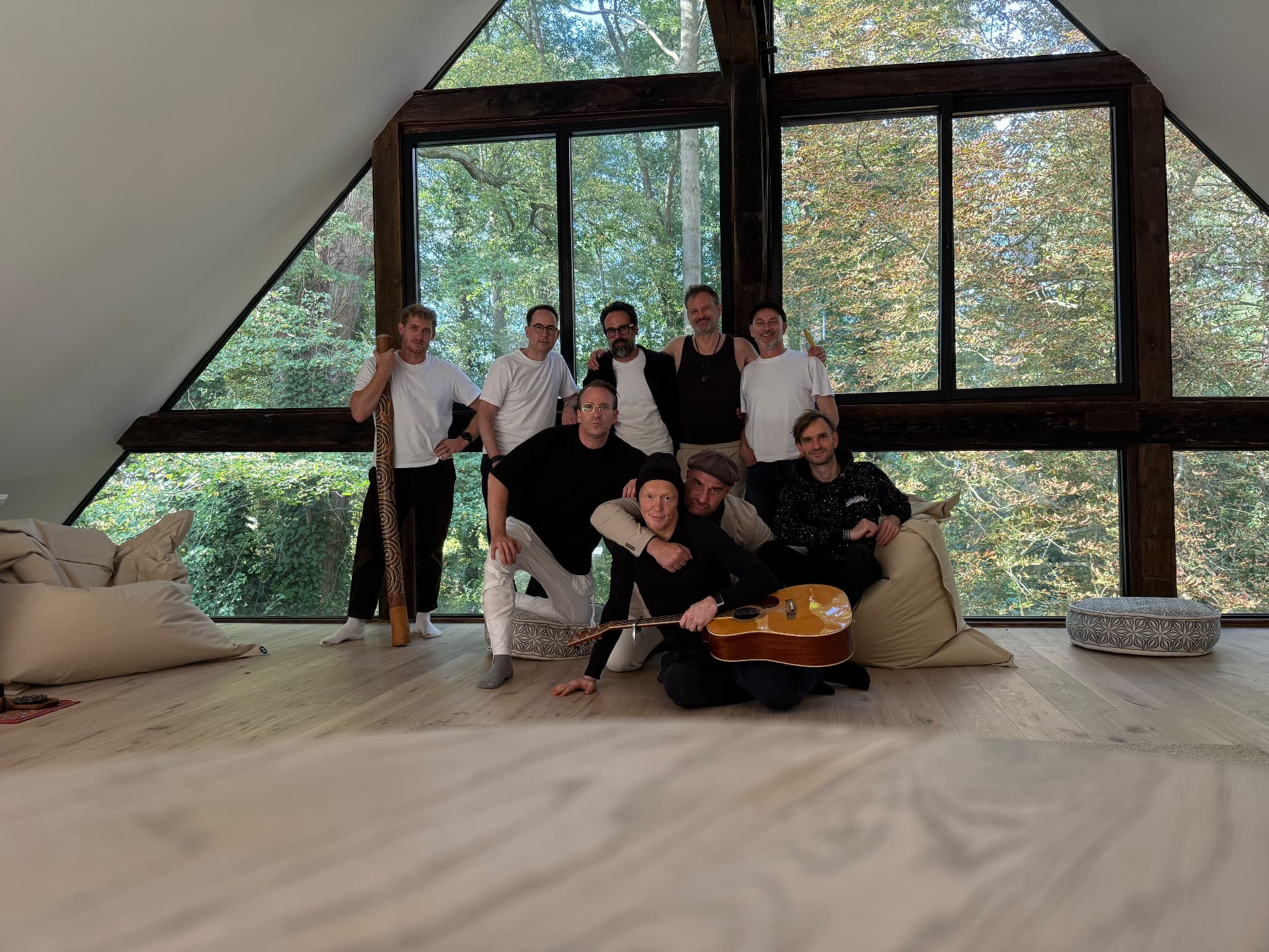 Die Männer von THE MEN'S SPACE bei einem Treffen